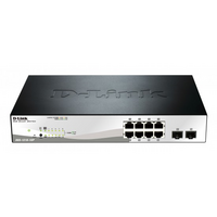 D-Link DGS-1210 8 Port Rackmount Switch - 1Gbps  Managed