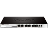 D-Link DGS-1210 28 Port Rackmount Switch - 1Gbps  Managed