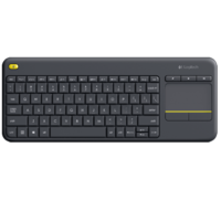 Logitech K400 Plus Multimedia Keyboard - Black