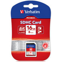 Verbatim 16GB Memory Card - SDHC  Class 10