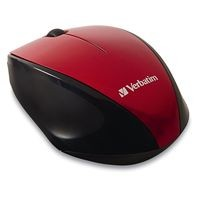 Verbatim Multi-Trac Wireless Mouse - Red
