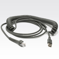 CBA-U12-C09ZAR - CBA-U12-C09ZAR USB Cable Type A  9 ft  Dark gray  Maximum  Coiled