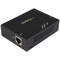 1-Port Gigabit PoE+ Extender - 802.3at and 802.3af - 100 m (330 ft) - StarTech.com 1 Port Gigabit PoE+ Extender 802.3at & 802.3af - 100m (330ft) - Pow