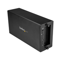 Thunderbolt 3 PCIe Expansion Chassis with DisplayPort - PCIe x16 - StarTech.com Thunderbolt 3 PCIe Expansion Chassis - Thunderbolt 3 to 16 x PCIe - Al