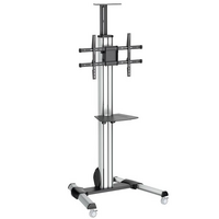 TV Cart - For 32' to 70' TVs - One-Touch Height Adjustment - StarTech.com TV Cart - for 32' to 70' Displays - One-touch Height Adjustment - Portable T