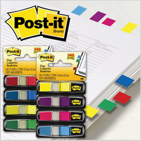 POST- IT FLAGS 683-4 MINI ASSORTED COLOURS(EACH) - POST- IT FLAGS 683-4 MINI ASSORTED COLOURS