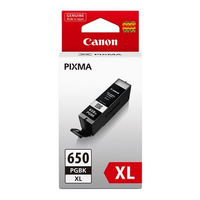 INKJET CART CANON PGI650XL HIGH YIELD BLACK(EACH) - INKJET CART CANON PGI650XL HIGH YIELD BLACK