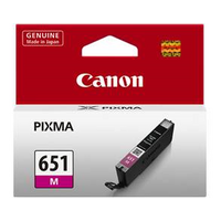INKJET CART CANON CLI 651 MAGENTA(EACH) - INKJET CART CANON CLI 651 MAGENTA