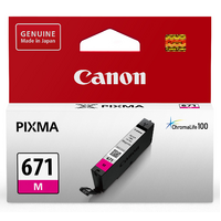INKJET CART CANON CLI671M MAGENTA(EACH) - INKJET CART CANON CLI671M MAGENTA