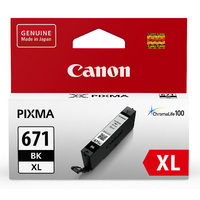 INKJET CART CANON CLI671XLBK BLACK(EACH) - INKJET CART CANON CLI671XLBK BLACK