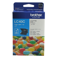 INKJET CART BROTHER LC40 CYAN(EACH) - INKJET CART BROTHER LC40 CYAN