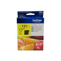 INKJET CART BROTHER LC131Y YELLOW(EACH) - INKJET CART BROTHER LC131Y YELLOW