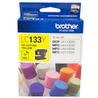 INKJET CART BROTHER LC133Y YELLOW(EACH) - INKJET CART BROTHER LC133Y YELLOW