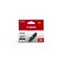 INKJET CART CANON CLI651XL BLACK(EACH) - INKJET CART CANON CLI651XL BLACK