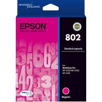 802 Mag Ink Cartridge - EPSON WORKFORCE PRO WF 4720 EPSON WORKFORCE PRO WF 4740 EPSON WORKFORCE PRO WF 4745