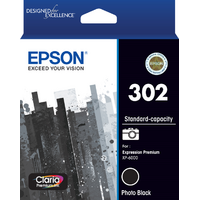 EPSON 302 PHOTO BLACK INK CLARIA PREMIUM FOR EXPRESSION PREMIUM XP-6000