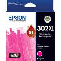 EPSON 302XL MAGENTA INK CLARIA PREMIUM FOR EXPRESSION PREMIUM XP-6000
