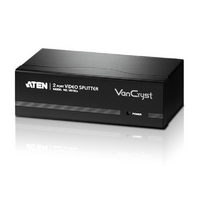 2 Port Video Splitter 450Mhz 2048x1536@60Hz Up to 65m - Aten 2 Port Video Splitter 450Mhz 2048x1536@60Hz Up to 65m
