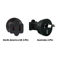 North America US to Australia Power Adapter Plug