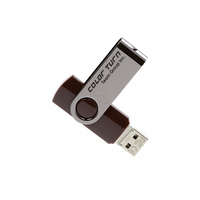 Team Color Turn 32GB Flash Drive - Brown - USB 2.0