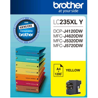 YELLOW INK CARTRIDGE TO SUIT DCP-J4120DW/MFC-J4620DW/J5320DW/J5720DW - UP TO 1200 PAGES
