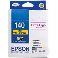 140 - 140  Extra High Capacity DURABrite Ultra  Ink Cartridge Value Pack