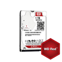 Western Digital Red 1TB 2.5' SATA3 HDD - 5400RPM  9.5mm