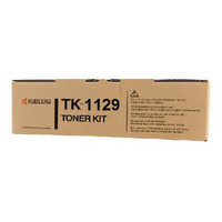 TK-1129 Black Toner Kit (2 100 pages @ 5% coverage) - Kyocera Toner Kit to suit Printers:  FS-1325MFP  FS-1061DN<br /> 2 100 pages @ 5% coverage