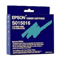 Epson SIDM Black Ribbon Cartridge for LQ-670/680/pro/860/1060/25xx (C13S015262) - Black Fabric Ribbon for Epson LQ series