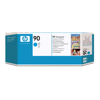HP 90 Cyan DesignJet Printhead and Printhead Cleaner - HP 90 Cyan Printhead and Printhead Cleaner