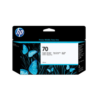HP 70 130ml DesignJet Photo Black Ink Cartridge - 130ml  Pigment  Photo Black