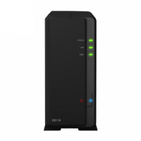 Synology DS118 1 Bay NAS - Quad Core 1.4GHz  1GB