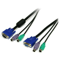 6 ft 3-in-1 PS/2 KVM Cable