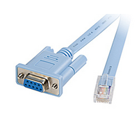 RJ45-DB9 - Console Cable 6ft with RJ45 and DB9F