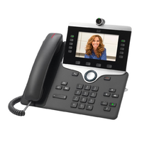 IP PHONE 8845 - Charcoal  WVGA display  12.7 cm (5 ')   800 × 480  Intercom  Caller ID  228.78 x 257.34 x 98.39 mm
