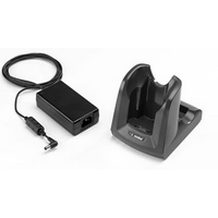 1-Slot Cradle Kit - Single Slot Serial/USB Charge Cradle for MC3X  Black