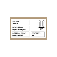 High Capacity Large Shipping Labels 102mm x 59mm - LabelWriter Address labels