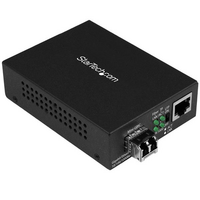 Gigabit Ethernet Fiber Media Converter - Compact - 850nm MM LC - 550m - StarTech.com Gigabit Ethernet Fiber Media Converter - Compact - 850nm MM LC - 