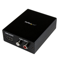 Component / VGA Video and Audio to HDMI Converter - PC to HDMI - 1920x1200 - StarTech.com Component (YPbPr) / VGA To HDMI Converter With Audio - PC to
