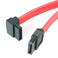 StarTech 12in SATA to Left Angle SATA Serial ATA Cable