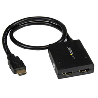 4K HDMI 2-Port Video Splitter – 1x2 HDMI Splitter – Powered by USB or Power Adapter  – 4K 30Hz - StarTech.com 4K HDMI 2-Port Video Splitter – 1x2 HDMI