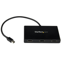 Mini DisplayPort to HDMI Multi-Monitor Splitter - 3-Port MST Hub - StarTech.com Mini DisplayPort to HDMI Multi Monitor Splitter - 3-Port MST Hub - mDP