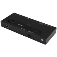 4-Port HDMI Automatic Video Switch - 4K with Fast Switching - StarTech.com 4-Port HDMI Automatic Video Switch - 4K 2x1 HDMI Switch with Fast Switching