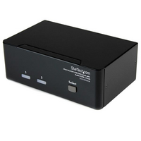 2 Port Dual DVI USB KVM Switch with Audio & USB 2.0 Hub - 2 Port Dual DVI USB KVM Switch with Audio & USB 2.0 Hub
