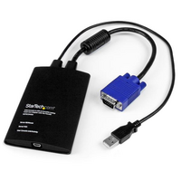 KVM Console to Laptop USB 2.0 Portable Crash Cart Adapter with File Transfer & Video Capture - StarTech.com KVM Console to Laptop USB 2.0 Portable Cra