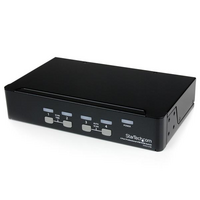 4 Port Professional VGA USB KVM Switch with Hub - StarTech.com 4 Port Professional VGA USB KVM Switch with Hub