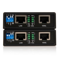 10/100 VDSL2 Ethernet Extender Kit over Single Pair Wire – 1km - StarTech.com 10/100 Mbps VDSL2 Ethernet Extender Kit over Single Pair Wire – 1km Netw