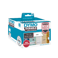 LABEL DYMO 25MMX25MM LW450 SHIPPING WHITE ROLL 1700