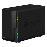 Synology DS218 2 Bay NAS - Quad Core 1.4GHz  2GB