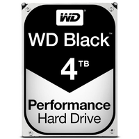 Western Digital Black 4TB 3.5' SATA3 HDD - 7200RPM